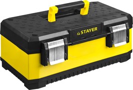 STAYER METALPRO, 498 х 289 х 222 мм, (19.5″), металлический ящик для инструментов, Professional (2-38011-18)