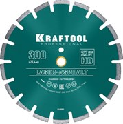 KRAFTOOL LASER-ASPHALT 300 мм (25.4/20 мм, 10х3.2 мм), алмазный диск (36687-300) 36687-300