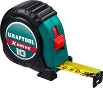 KRAFTOOL X-Drive, 10 м х 25 мм, рулетка (34122-10) 34122-10