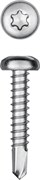 KRAFTOOL DS-P, 25 х 3.5 мм, А2, сверло, полукруглая головка, ТХ15, 600 шт, саморез нержавеющий (300931-35-025) 300931-35-025