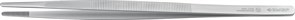ЗУБР 250 мм, прямой, антимагнитный пинцет, Профессионал (222114)