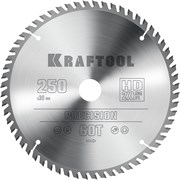 KRAFTOOL Precision, 250 х 30 мм, 60Т, пильный диск по дереву (36952-250-30) 36952-250-30