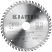 KRAFTOOL Precision, 200 х 32 мм, 48Т, пильный диск по дереву (36952-200-32) 36952-200-32