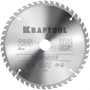 KRAFTOOL Precision, 235 х 30 мм, 48Т, пильный диск по дереву (36952-235-30) 36952-235-30