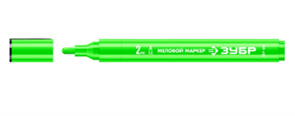 ЗУБР ММ-400, зеленый, 2 мм, круглый, меловой маркер, Профессионал (06332-4)