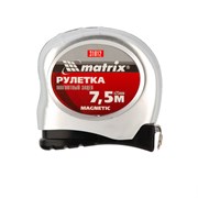 Рулетка Magnetic,7,5 м х 25 мм,магнитный зацеп Matrix 31012