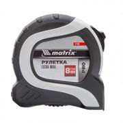 Рулетка Extra Wide,8 м x 27 мм,двухкомпонентный корпус,Pro Matrix 32586