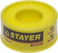 STAYER 0.075 мм х 19 мм х 10 м, 0.40 г/см3, ФУМ лента (12360-19-040) 12360-19-040