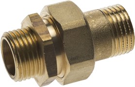 GENERAL FITTINGS штуцер/штуцер, 1/2″, соединитель с накидной гайкой (51037-S/S-1/2) 51037-S/S-1/2