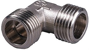 GENERAL FITTINGS 1/2″, никель, уголок (51071-S/S-1/2) 51071-S/S-1/2