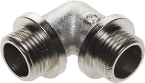 GENERAL FITTINGS штуцер/штуцер, 1/2″, никель, уголок с упором (51072-S/S-1/2) 51072-S/S-1/2