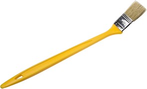 STAYER UNIVERSAL, 38 мм, 1,5 щетина светлая натуральная, пластмассовая ручка, все виды ЛКМ, радиатор