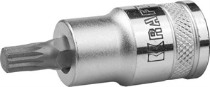 KRAFTOOL SPLINE, 1/2″, М6, торцовая бита-головка (27911-06) 27911-06_z01