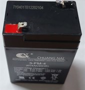 Аккумулятор для тележки WH-25ES 6V/1Ah свинцово-кислотный (WET battery) 1010786