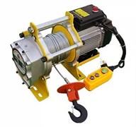 Лебедка TOR CD-300/600-A (KCD-300/600 kg, 220В) с канатом 100 м 24 м/мин (алюминиевый корпус) 1034619