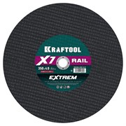 KRAFTOOL X7-EXTREM RAIL 350x4.0 / 25.4 мм по Ж/Д рельсам отрезной диск для бензореза (36258-350-4.0) 36258-350-4.0