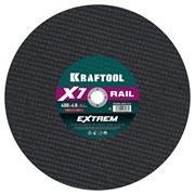 KRAFTOOL X7-EXTREM RAIL 400x4.0 / 25.4 мм по Ж/Д рельсам отрезной диск для бензореза (36258-400-4.0) 36258-400-4.0