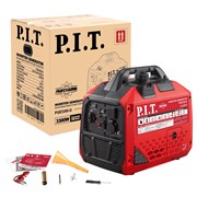 Генератор бензиновый инверторный P.I.T. PGE3300-G (3,3/3,0 кВт, 149см³, 4 такт, 1х220В, 12В, 13А) PGE3300-G