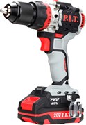 Дрель ударная аккум. бесщёточная P.I.T. PSB20H-13D/2 X-DRIVER (20В, 75Нм, 13мм, 2ск, 2х2Ач, ЗУ,кейс PSB20H-13D/2