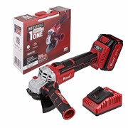 INDUSTRIAL УШМ акк.бесщет. AG125-20/3.0-PRO-2B (125мм,плавный пуск,элект.рег.обор.,2 аккум-3,0Ач) №1 AG125-20/3.0-PRO-2B №1