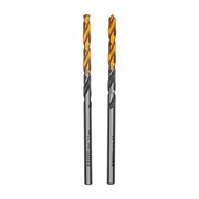 Сверло спиральное по металлу 3,5 x 70мм, Р6М5, Golden Tip, многогранная заточка, 2шт. Denzel 718270