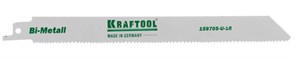 Полотно KRAFTOOL "INDUSTRIE QUALITAT", S1122VF, для эл/ножовки, Bi-Metall, по металлу, дереву, шаг 1 159705-U-18