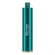 KRAFTOOL DIAMOND 102 мм (450 мм, 1 1/4″, лазерная сварка сегментов), Алмазная Коронка по железобетону (29825-102) 29825-102