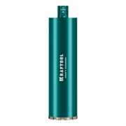 KRAFTOOL DIAMOND 122 мм (450 мм, 1 1/4″, лазерная сварка сегментов), Алмазная Коронка по железобетону (29825-122) 29825-122