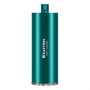 KRAFTOOL DIAMOND 162 мм (450 мм, 1 1/4″, лазерная сварка сегментов), Алмазная Коронка по железобетону (29825-162) 29825-162
