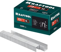 KRAFTOOL 12 мм, тип 73, 5000 шт, скобы для плайера (31773-12) 31773-12