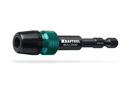 KRAFTOOL BULLDOG, 75 мм, адаптер с жесткой автоматической фиксацией для шуруповертов (26785-75) 26785-75