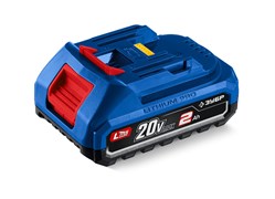 ЗУБР Power PRO, 20 В, 2.0 А·ч, аккумулятор LMS, ПРОФЕССИОНАЛ (BP-P-20-2) BP-P-20-2