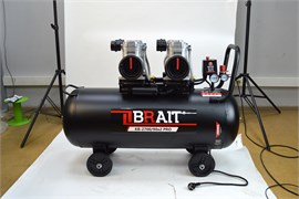 Компрессор воздушный KB-2700/90X2 PRO (90л; 2,7Kw; 8bar, 450л/ м; без масляный) 6шт/поддон 20 01 028 043