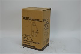 Насос дренажный погружной ND-900DS (225л/м; 900Вт; до 35мм; макс.напор 8,5м; для грязной воды, нерж.сталь) 4шт/кор  80шт/подд 23 01 153 077