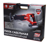 Пила сабельная аккумуляторная BCRS20SU-2 (бесщеточный,без З/У и АКБ, скорость маятника 0-2800об/мин,шаг маятника 23мм,кейс) 5шт/кор,100шт/поддон 21 01 169 070