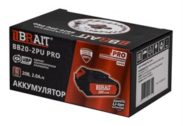 Аккумулятор BB20-2PU PRO (20В, 2.0 А.ч. Единая платформа PU и PUBL) 20шт/кор 21 02 563 101