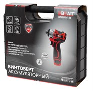 Винтовёрт аккумуляторный BCISD16-2S (16,8В,бесщёточный,2Ач, 120Нм, 0-3200 об/мин, 0-3900 уд/мин, подсветка) 10шт/уп, 200шт/под 21 01 279 093