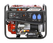 Генератор бензиновый GB-3800SE PRO (2,8/3, электрозапуск, выход под блок ATS, функция DUPLEX (пусковой ток) 6кВт; 220В,50Гц)8шт/подд 02 01 096 035