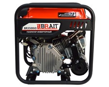 Генератор бензиновый инверторный BR3500iO  (2,8/3Вт, 230В, 50Гц, бак 7л, откр типа)15/18/24/шт поддон 02 01 060 100
