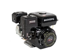 Двигатель бензиновый BR445PG (17л.с;вал под шлицы;длина вала 44мм;ручной запуск;1-цилиндр;4-тактный;бак 6,5л;рабоч объем438куб.см;картер1,1л)18шт/пал 03 01 202 002