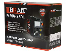 Инвертор сварочный MMA-250L (20-250А, функция VRD, ПВ60%,защ.от перегр;анти-прилипание;