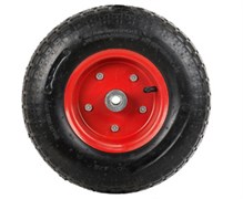 Колесо для тачки садовой W13-400/6(20) симметричная ось  5шт/уп  175шт/подд 13 02 046 000