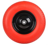 Колесо для тачки садовой W16-400/8PU(16) полиуретановое  5шт/уп 175/180шт/подд 13 02 018 000
