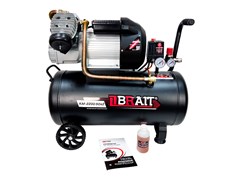 Компрессор воздушный KM-2200/50Х2 (2,2кВт; 360л/мин; ресивер 50л; 2 цилиндра, коаксиальный) 8шт/поддон 20 01 020 043