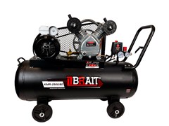 Компрессор воздушный KMR-2500/80 В ПОДАРОК НАБОР ПНЕВМОИНСТРУМЕНТА BPTS 5A  (2-х цил., 2,5кВт; 450л/мин; ресивер 80л; ременной) 20 01 023 043П