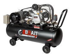 Компрессор воздушный KMR-3000/100 (3-х цил.;ременной,d поршня 65мм;380В,3кВт;650л/м;8bar;рес. 100л) 4шт./поддон 20 01 006 043