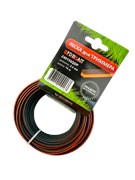 Леска триммерная BR 2,4*15 двухслойный квадрат 24015 SQDP 200шт/кор, 50шт/уп 06 07 040 019