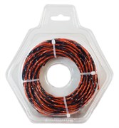 Леска триммерная BR 3,0*15 квадрат витой 30015SQTW PRO материал BASF (БЛИСТЕР) 80шт/кор 40шт/бокс 06 07 199 019