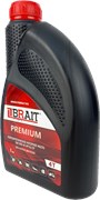 Масло моторное BRAIT PREMIUM для четырёхтактных двигателей полусинтетическое SAE 10W-40 API SL/CF 1л (12/600шт/паллет) 07 01 027 079