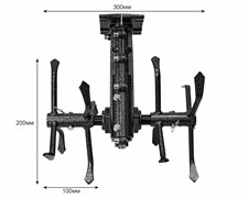 Насадка-культиватор 7шл. 28мм (индивидуальная упаковка)(CN) (насадка-гусиные лапки)  6шт/кор 06 07 212 019